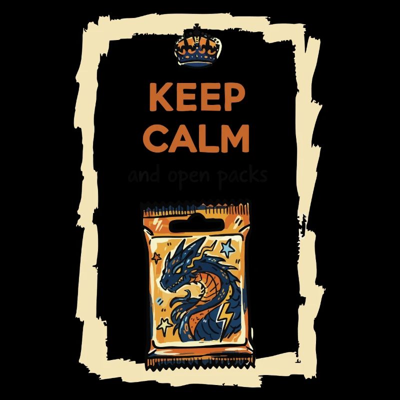 Keep Calm And Open Packs Trading Card Booster Pack