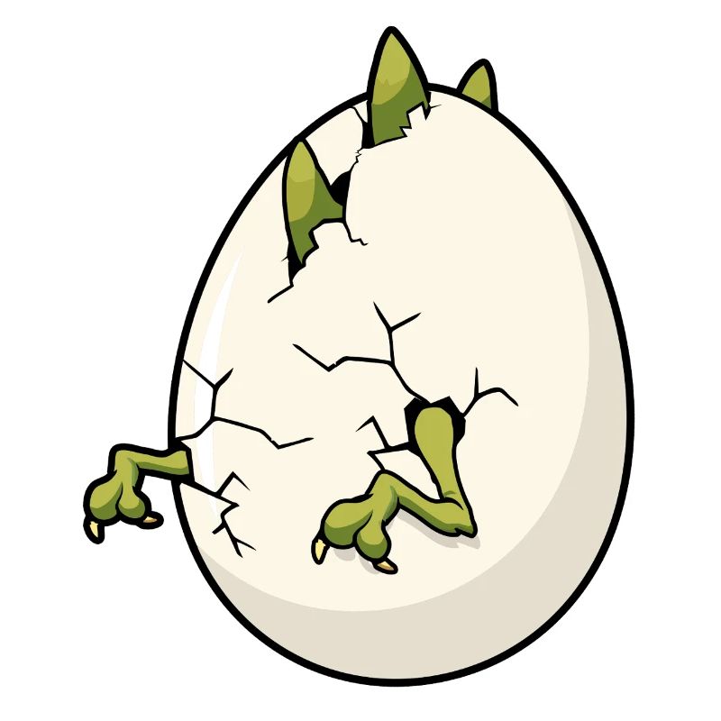 Cracked Egg Bloom Easter