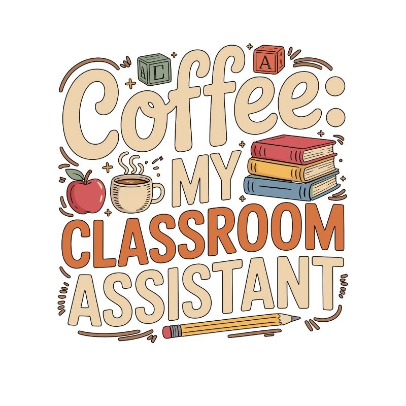 Elementary Teacher Coffee My Classroom Educator