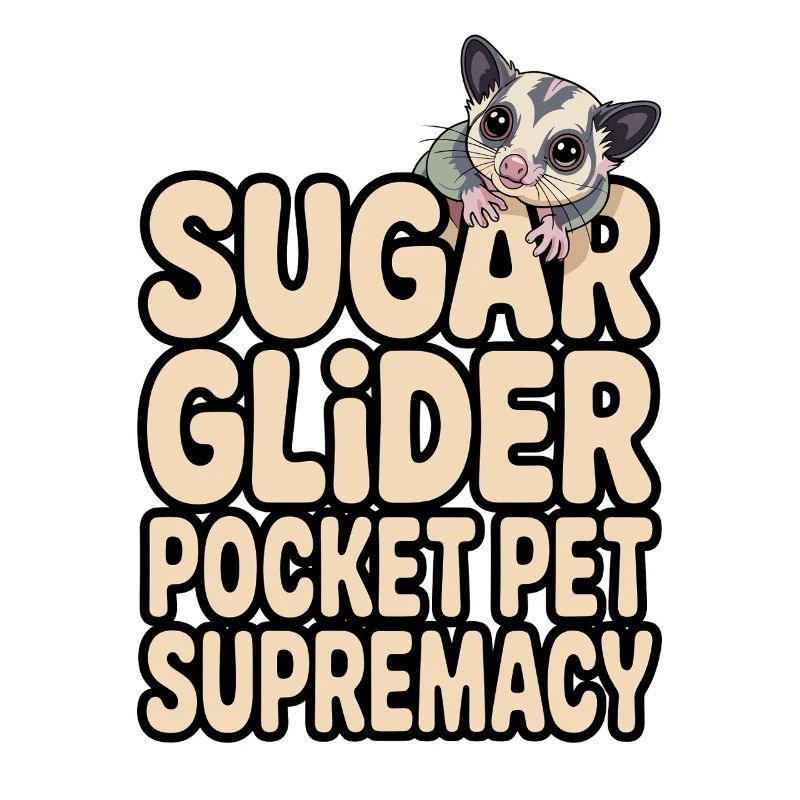 Sugar Glider Mom Exotic Pet Lover