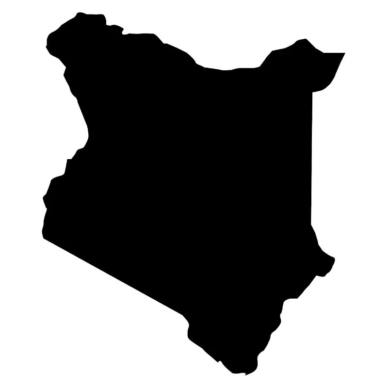 Kenya map