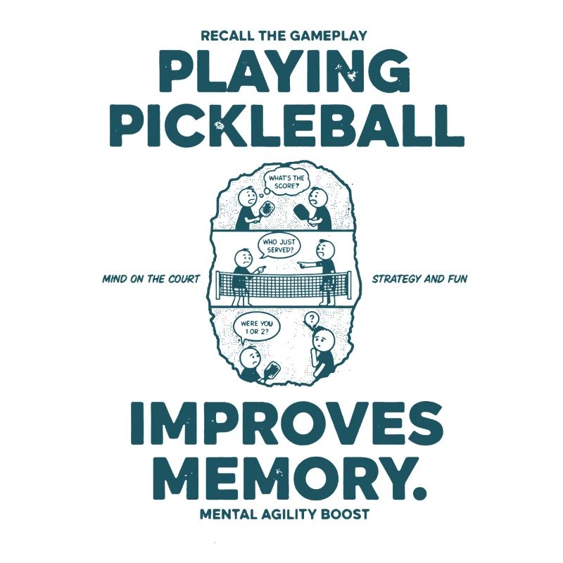 Pickleball Playing Funny Player Improves Memory