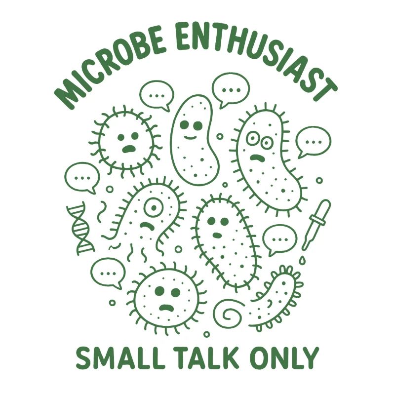 Microbe Talk Only | Microbiology Humor