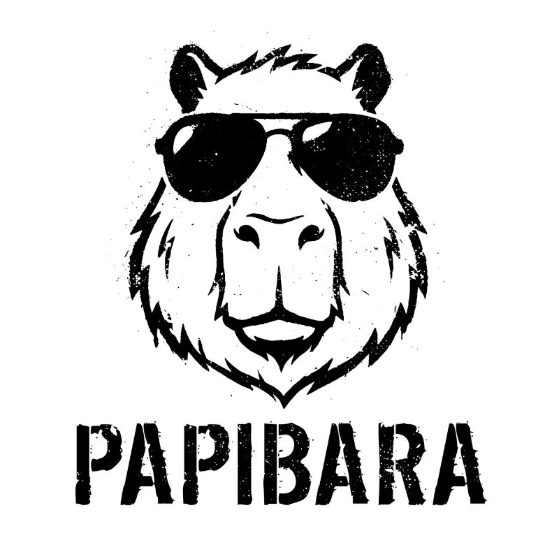 Papibara - Capybara Vatertag