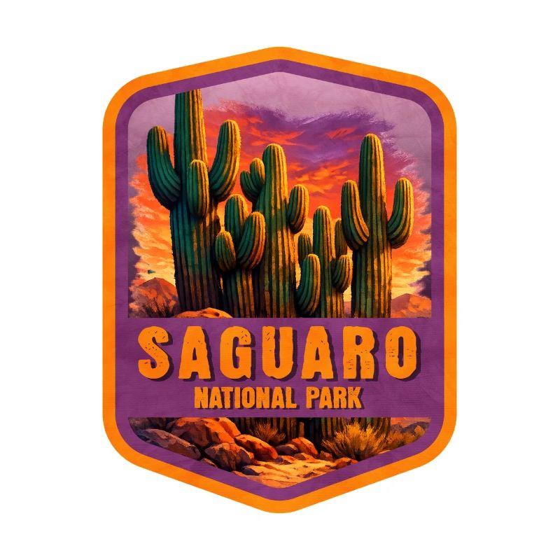 Saguaro National Park Desert Patch
