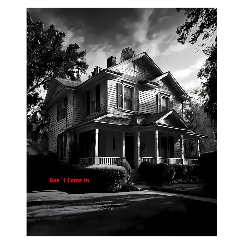 Don’t Come In - Gothic Horror House Sketch