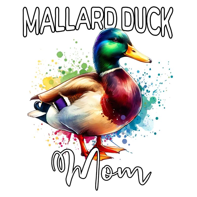 Maman du canard colvert