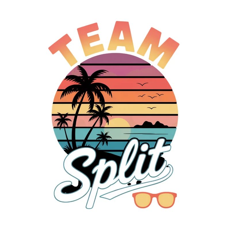 Team Split Sunset Tropics