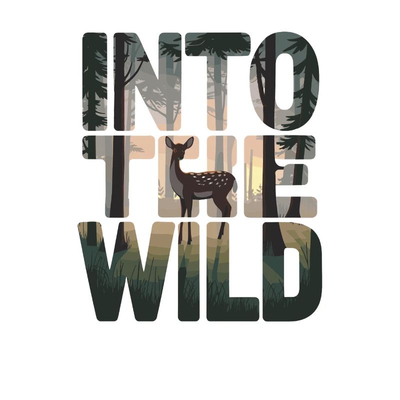Into The Wild Forest Deer Nature Experience