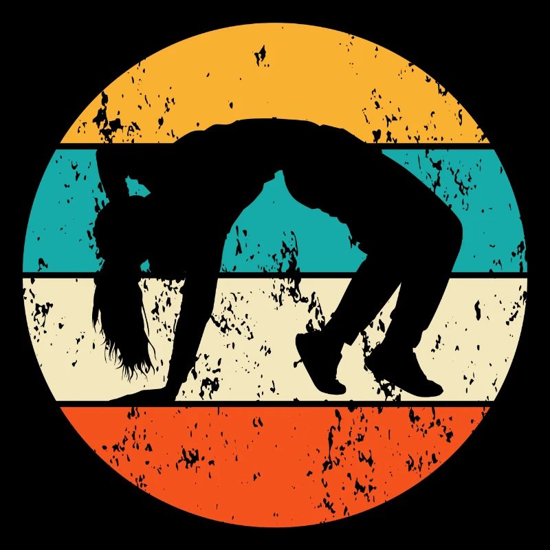 Vintage Retro Breakdancing Breakdancer Breakdance
