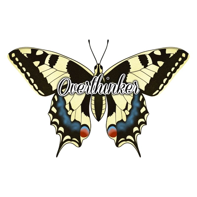 Overthinker Schmetterling