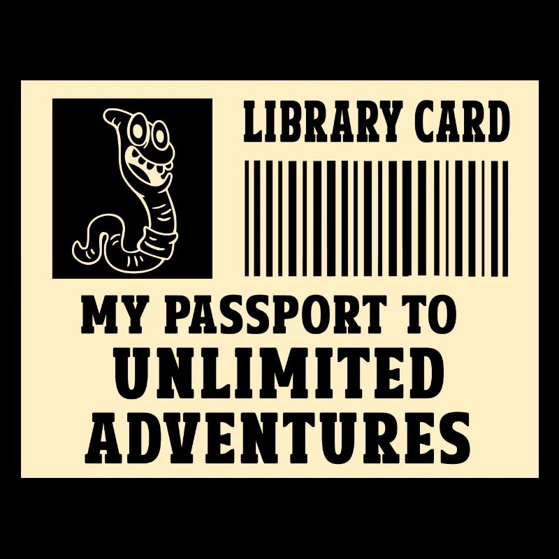Carte de bibliothèque Mon laissez-passer illimité