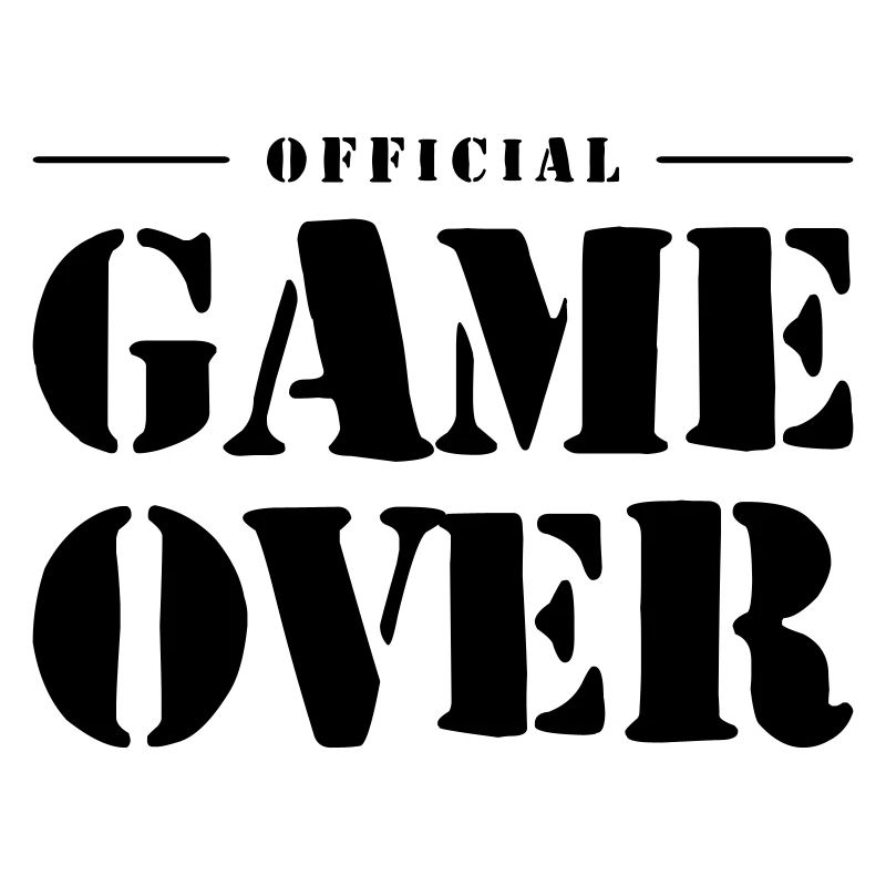Game Over Slogan