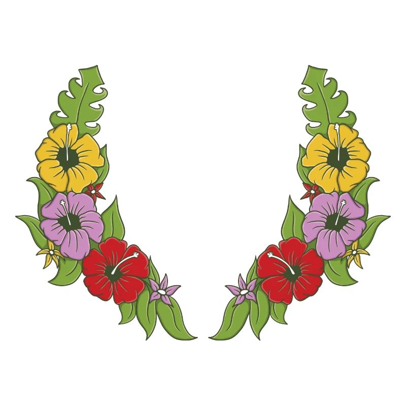 Couronne de fleurs