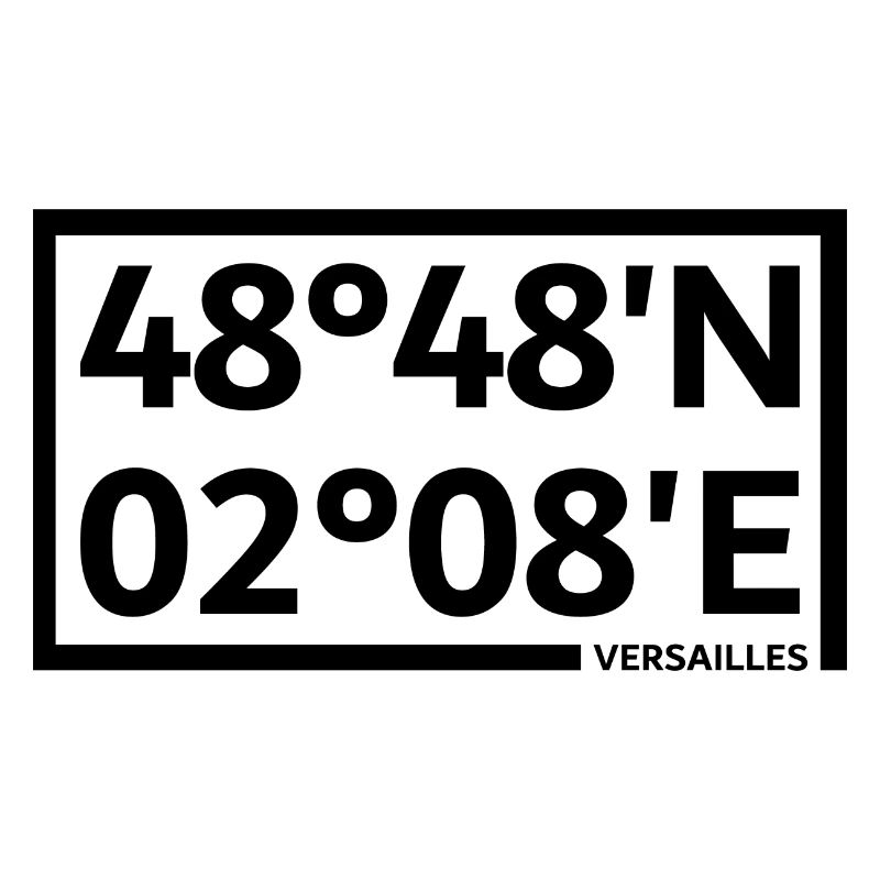 Versailles coordinates