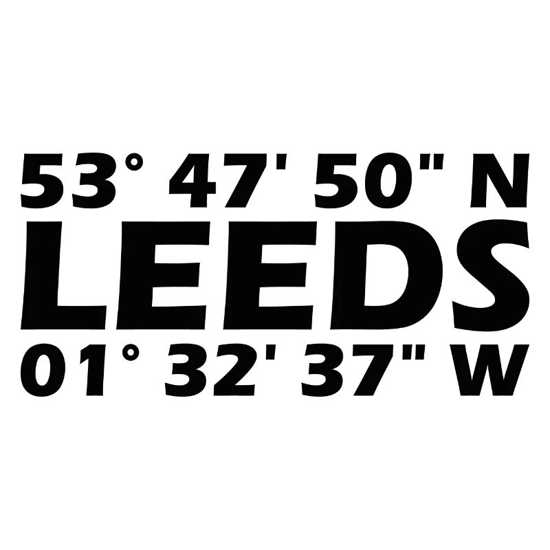 Leeds coordinates