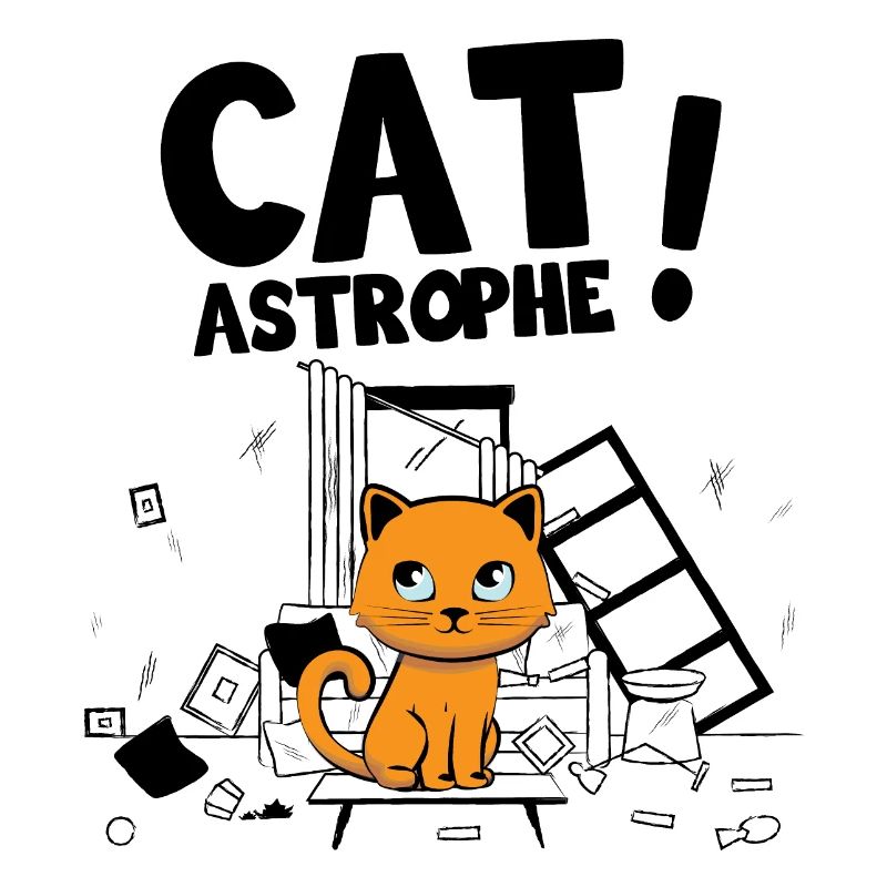 Cat Astrophe ! - Jeu de Mots Chatons Mignons