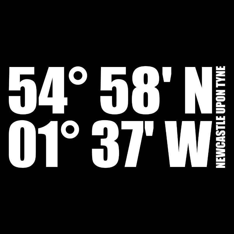 Newcastle upon Tyne coordinates
