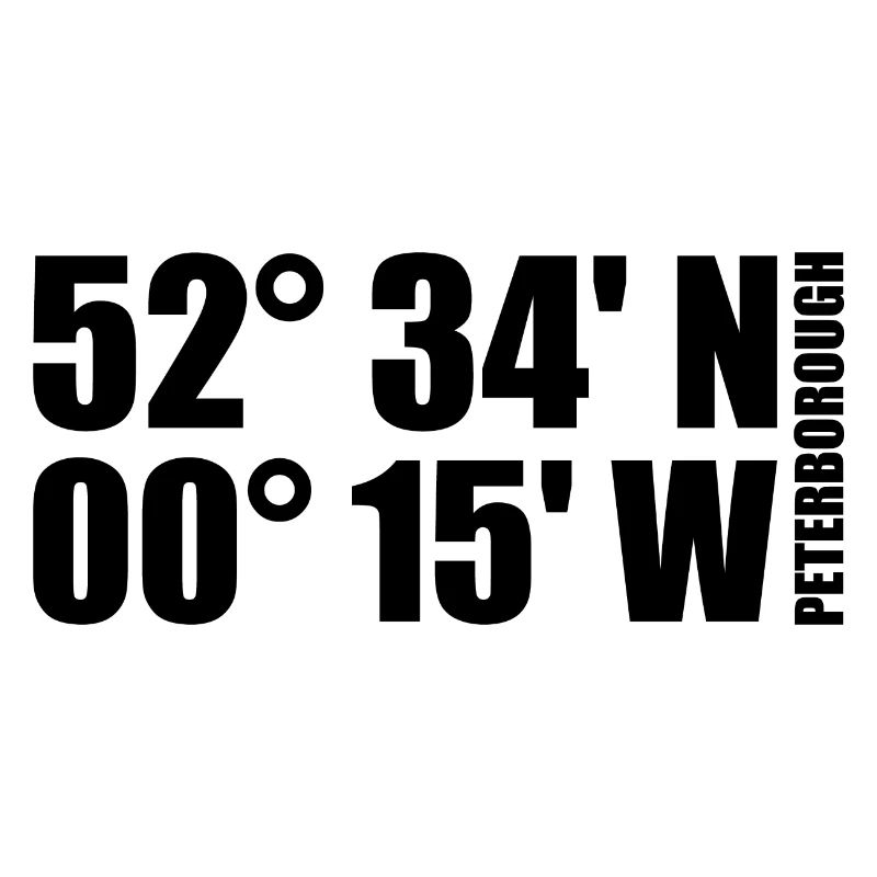 Coordonnées de Peterborough