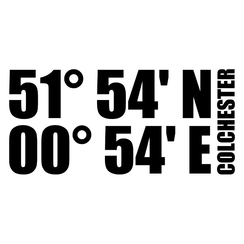 Colchester Coordinates