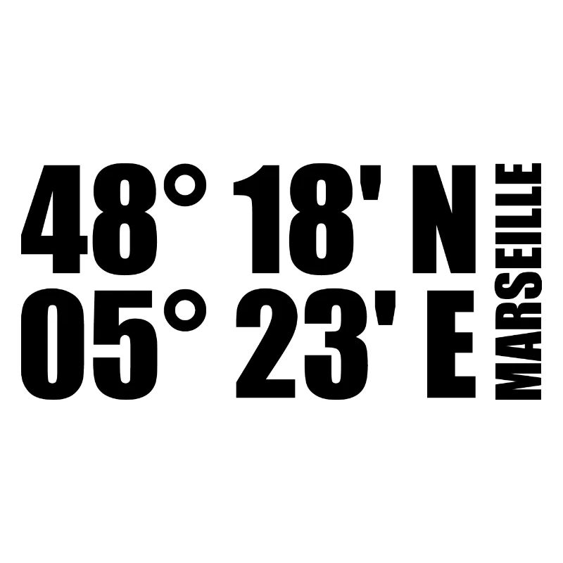 Marseille coordinates