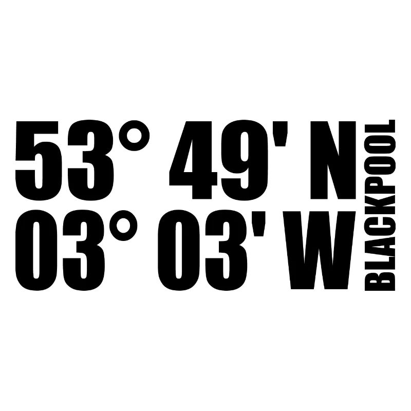 Blackpool Coordinates