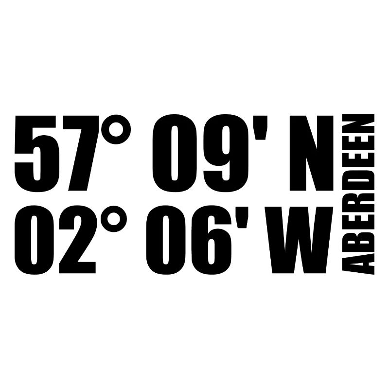Aberdeen coordinates