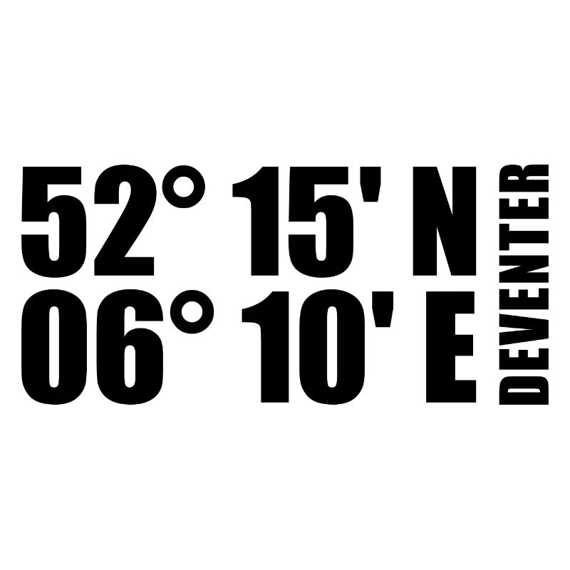 Deventer coordinates