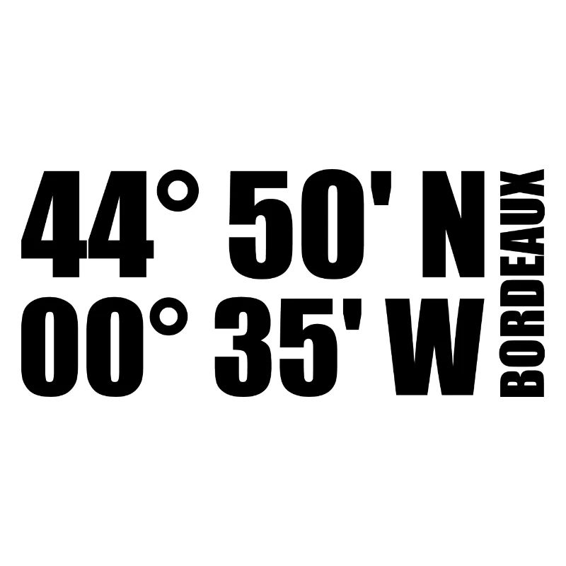 Bordeaux coordinates