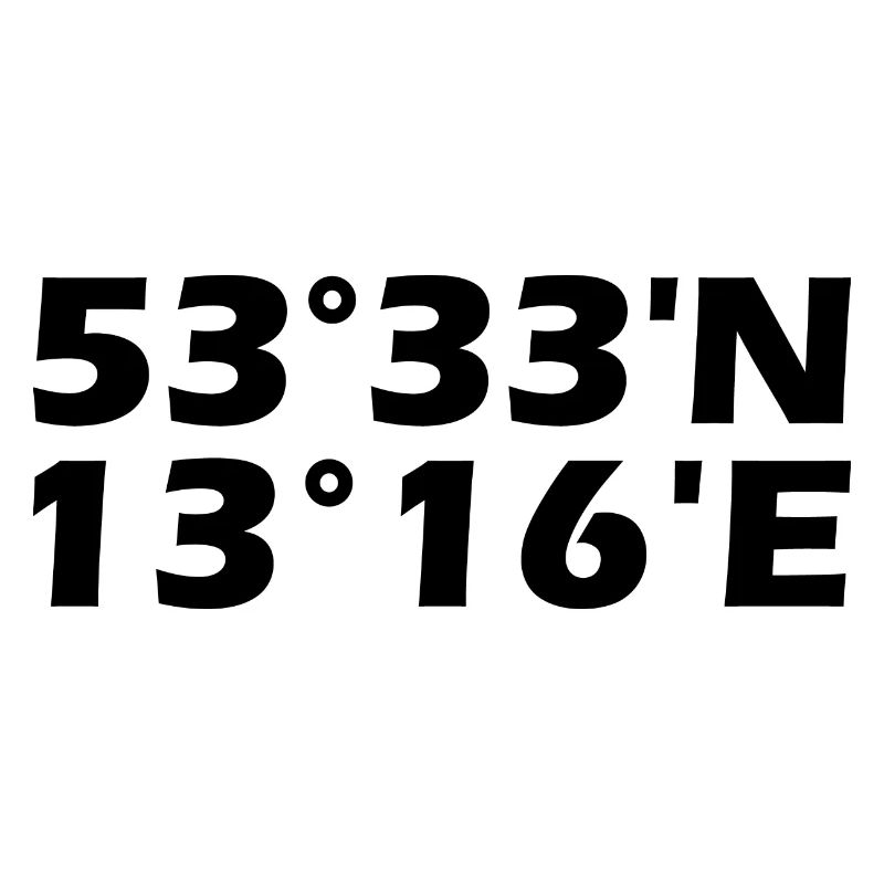 Neubrandenburg coordinates