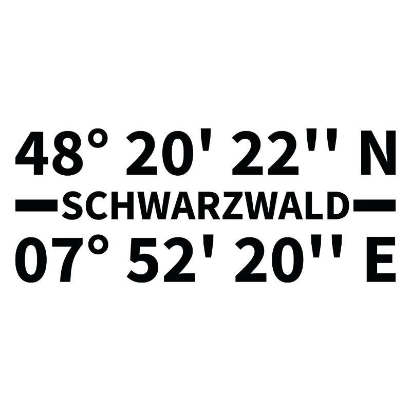 Black Forest coordinates