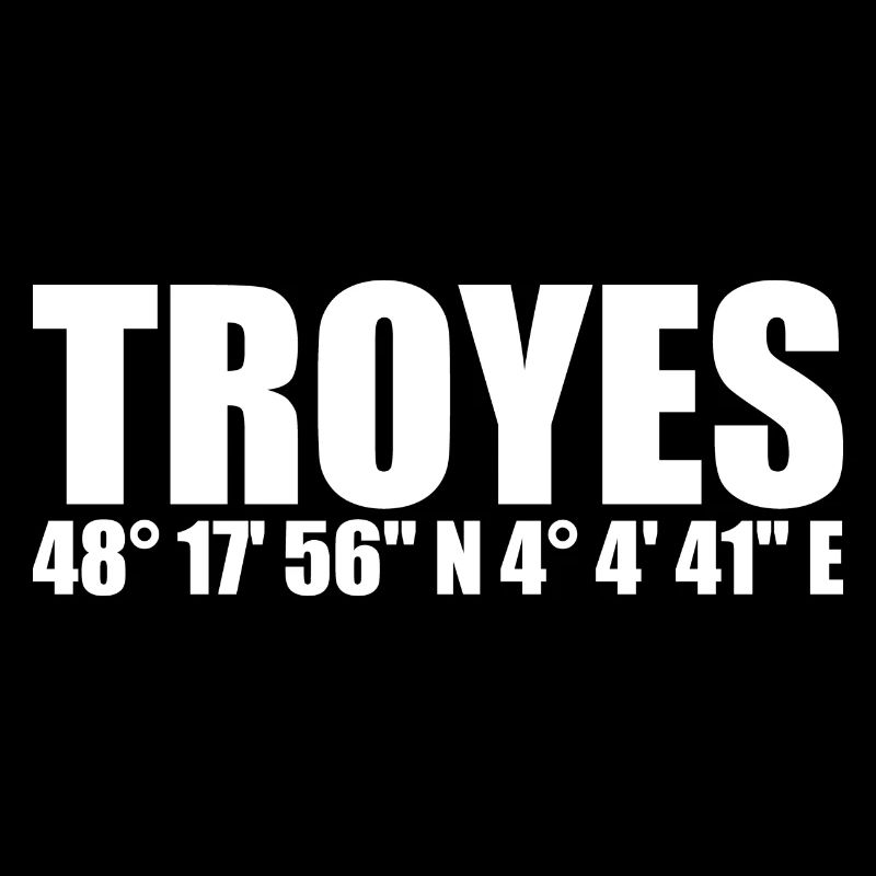 Troyes coordinates
