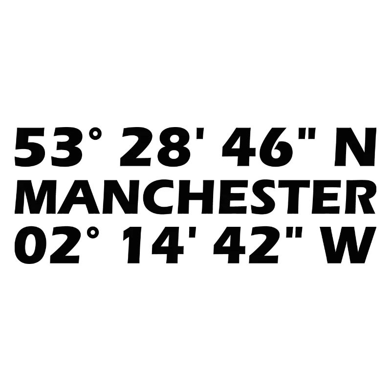 Manchester Coordinates