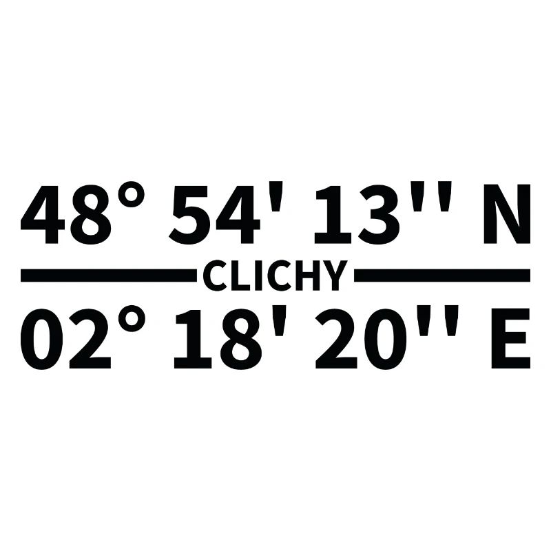 Clichy coordinates