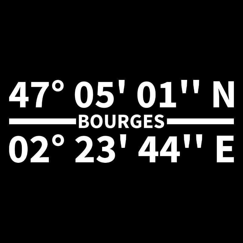 Coordonnées de Bourges