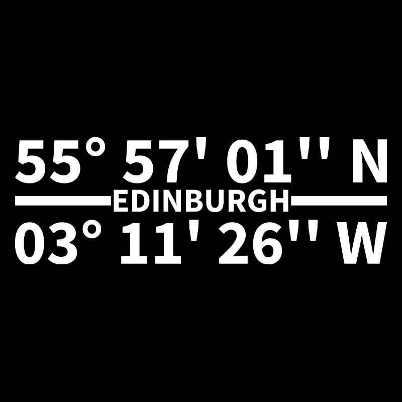 Edinburgh coordinates