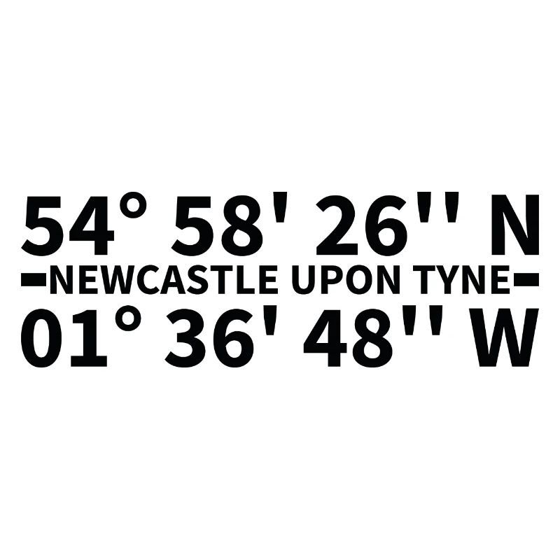 Newcastle upon Tyne coordinates