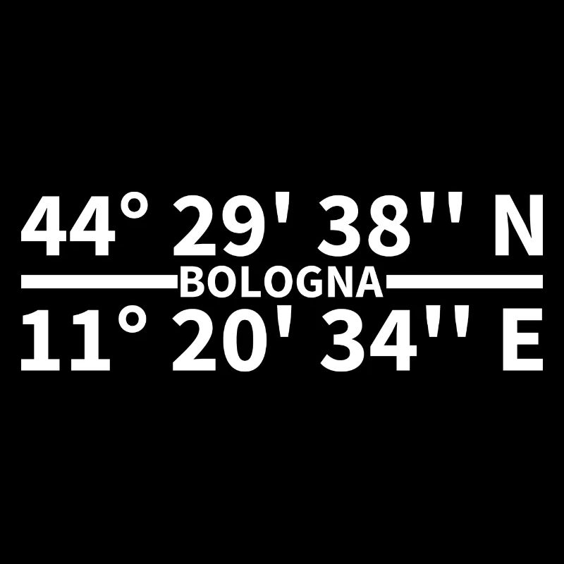 Coordonnées de Bologne