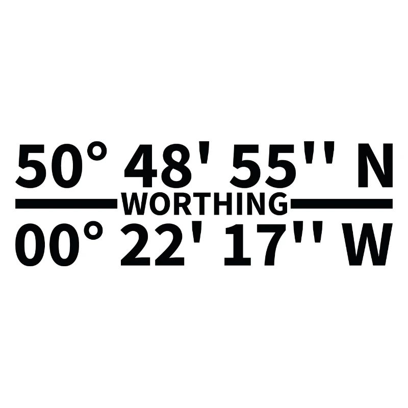 Worthing coordinates