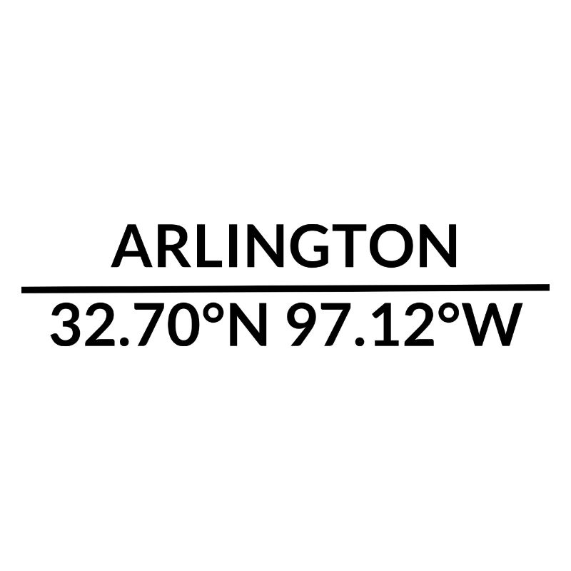 Arlington, Texas, USA Coordinates