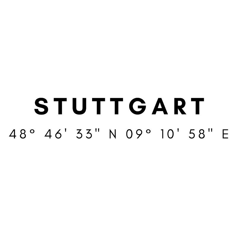 Stuttgart coordinates
