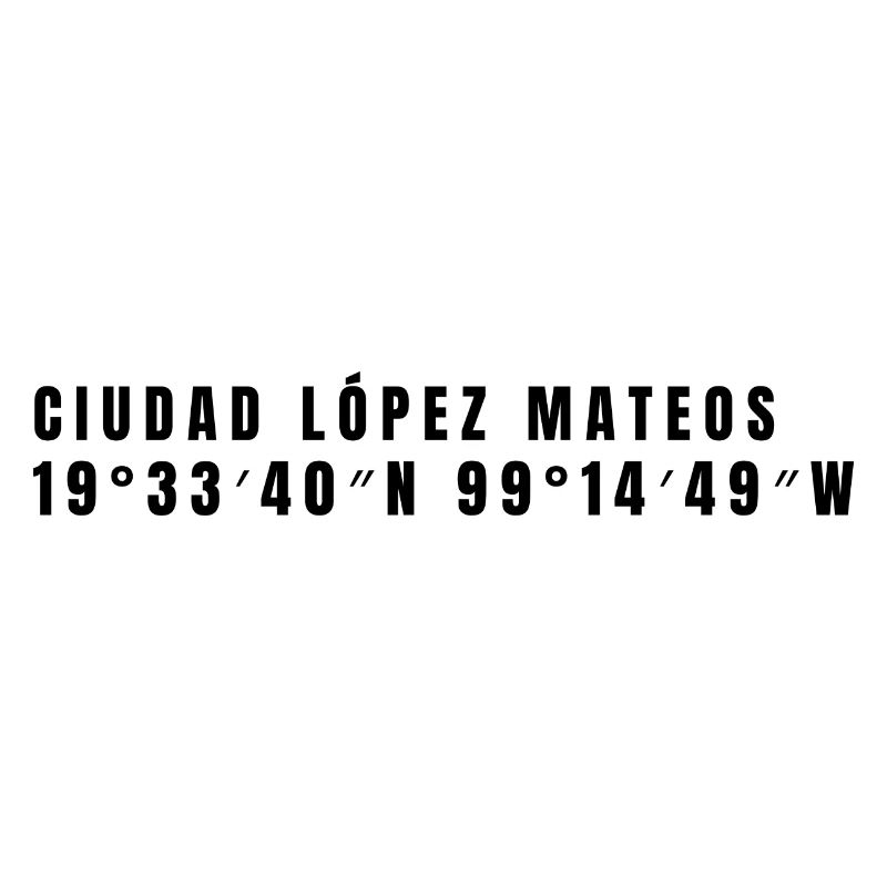 Coordonnées de l’État de Mexico Mexique
