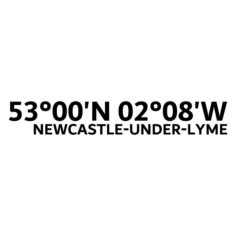 Newcastle-under-Lyme coordinates