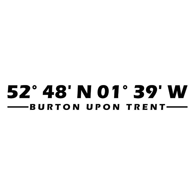 Burton upon Trent coordinates