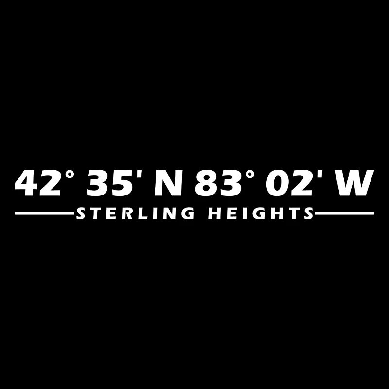 Sterling Heights Coordinates
