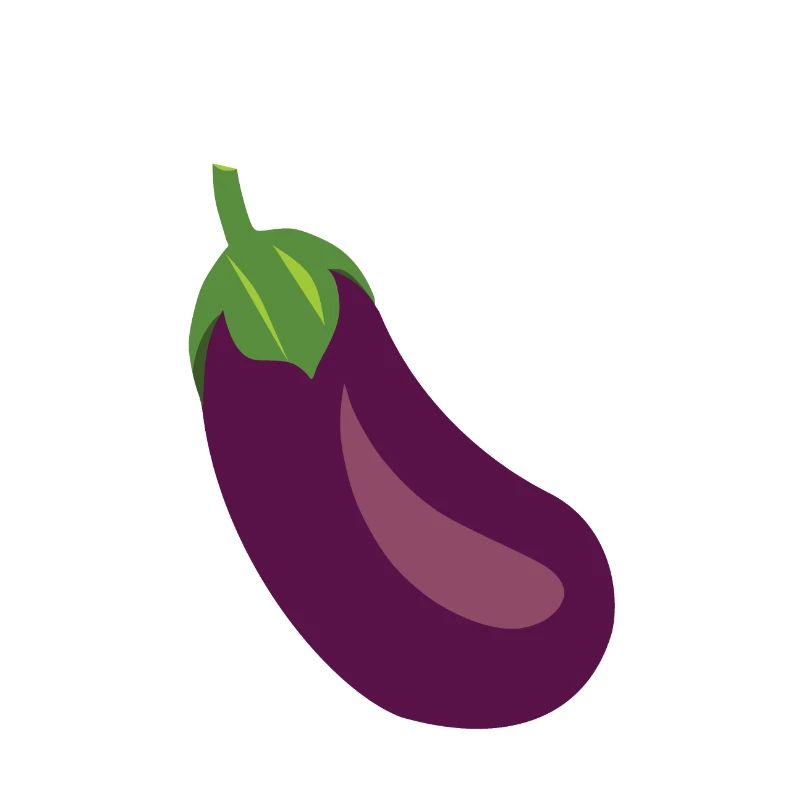 Funny eggplant