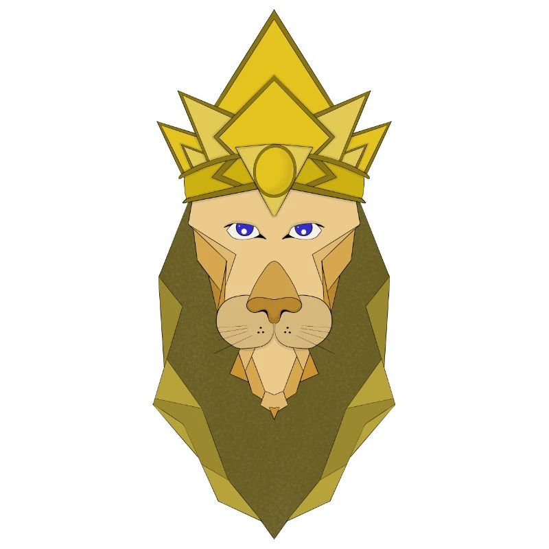 Polygonaler Kaiserlöwe