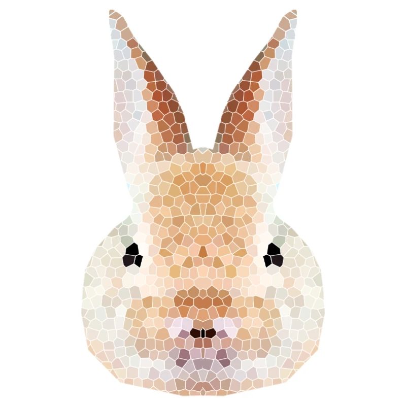 Rabbit Polygon – Low Poly