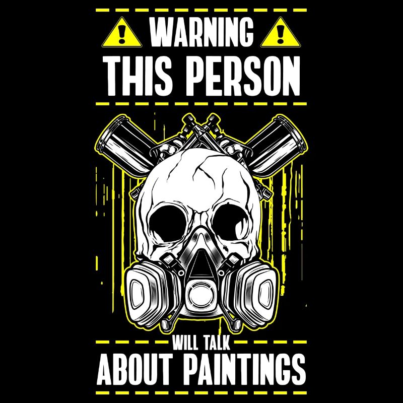 Painter spray can varnisher work