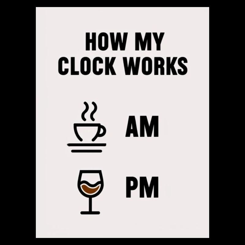Angestellter how my clock works Arbeit Work